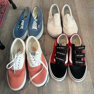 Lot of Vans sizes 8-9